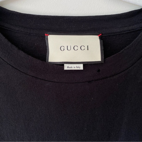 Women’s Oversize Black Gucci Oversized T-Shirt - Picture 9 of 16